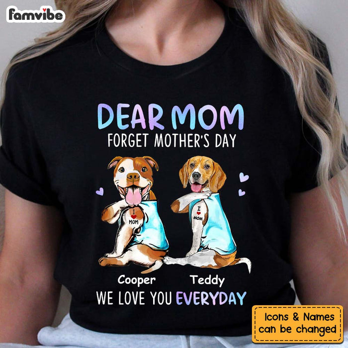 Personalized Dog Mom Mothers Day Shirt - Hoodie - Sweatshirt 24511 1