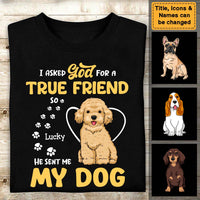 Personalized Gift For Dog Lover Shirt - Hoodie - Sweatshirt 24514 thumb 1