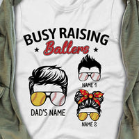 Personalized Dad Grandpa Baseball Softball T Shirt AP201 67O36 thumb 1