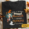 Personalized Mermaid Witch Potions Halloween T Shirt AG271 28O58 1