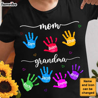 Personalized Grandma Hands Down Shirt - Hoodie - Sweatshirt 24521 thumb 1