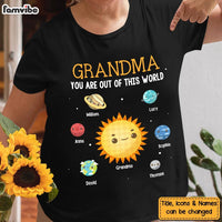 Personalized Gift for Grandma You Are Out Of This World Shirt - Hoodie - Sweatshirt 24522 thumb 1