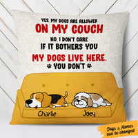 Personalized Dog Couch  Pillow SB251 81O53 (Insert Included) thumb 1