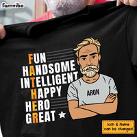 Personalized Father Shirt - Hoodie - Sweatshirt 24529 thumb 1