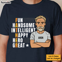 Personalized Father Shirt - Hoodie - Sweatshirt 24529 thumb 1