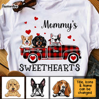 Personalized Dog Mom Sweetheart Shirt - Hoodie - Sweatshirt 24530 thumb 1