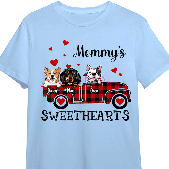 Personalized Dog Mom Sweetheart Shirt - Hoodie - Sweatshirt 24530 1
