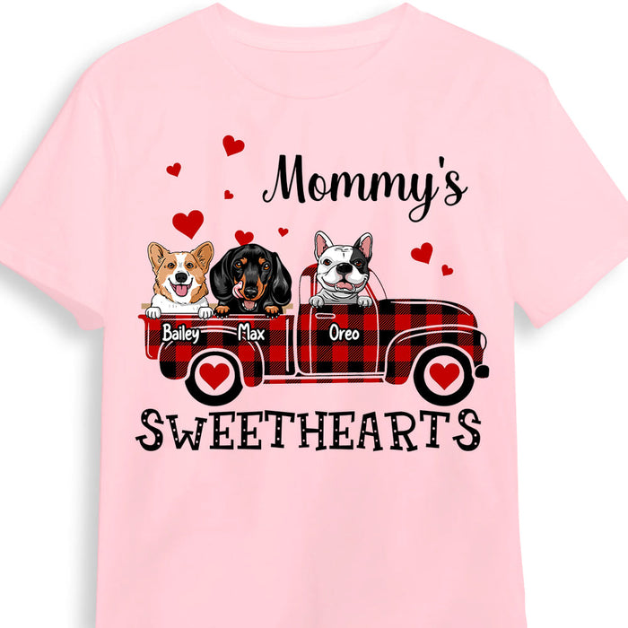 Personalized Dog Mom Sweetheart Shirt - Hoodie - Sweatshirt 24530 1