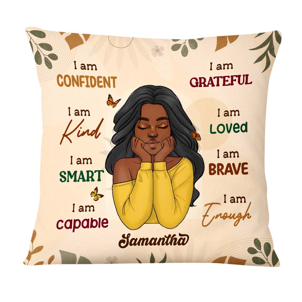 Personalized Gift For Daughter I Am Kind Pillow 24534 Primary Mockup