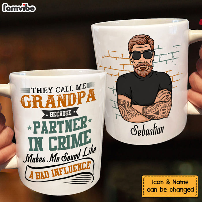 Personalized They Call Me Grandpa Mug 24546 1