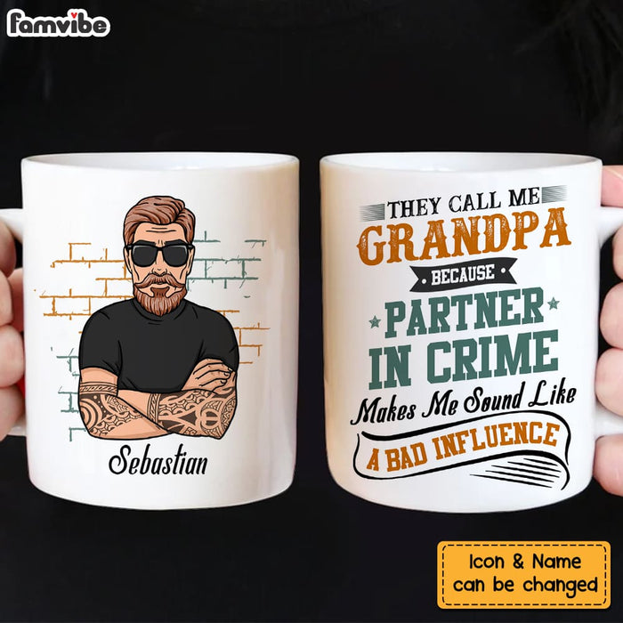Personalized They Call Me Grandpa Mug 24546 1