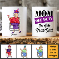 Personalized Mum Off Duty Mug 24547 thumb 1