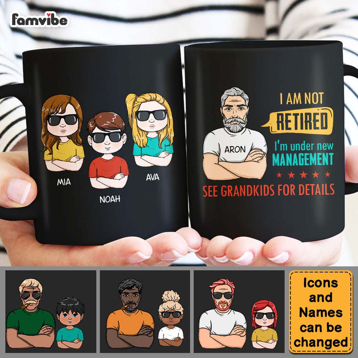 Personalized Gift For Grandpa I Am Under New Management Mug 24560 1