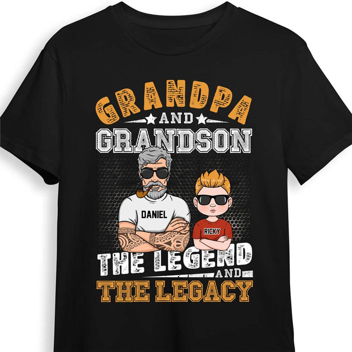 Personalized  Gift For Grandpa  Shirt - Hoodie - Sweatshirt 24561 1
