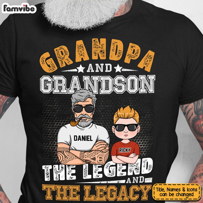 Personalized  Gift For Grandpa  Shirt - Hoodie - Sweatshirt 24561 1