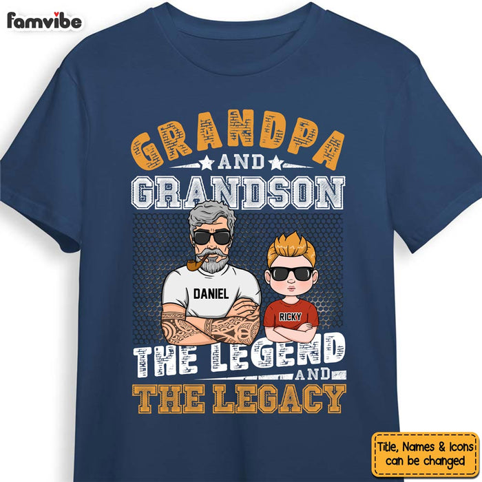 Personalized  Gift For Grandpa  Shirt - Hoodie - Sweatshirt 24561 1