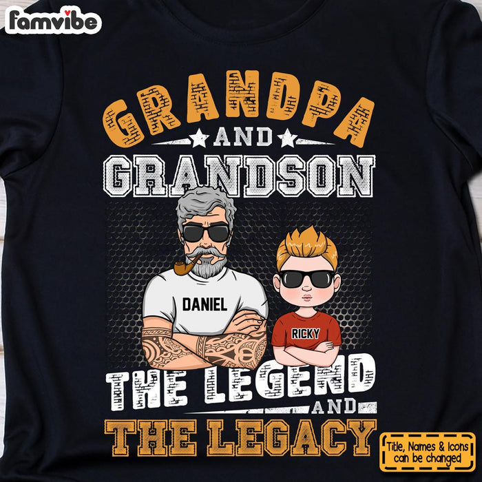 Personalized  Gift For Grandpa  Shirt - Hoodie - Sweatshirt 24561 1