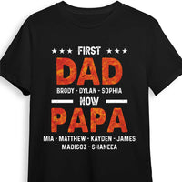 Personalized  Gift For Grandpa First Dad Now Papa Shirt - Hoodie - Sweatshirt 24562 thumb 1