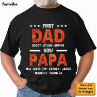 Personalized  Gift For Grandpa First Dad Now Papa Shirt - Hoodie - Sweatshirt 24562 thumb 1