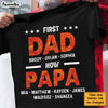 Personalized  Gift For Grandpa First Dad Now Papa Shirt - Hoodie - Sweatshirt 24562 1