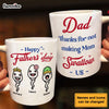 Personalized Gift Dad Thanks For Not Making Mom Swallow Us Mug 24569 1