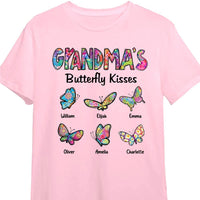Personalized Grandma's Butterfly Kisses Shirt - Hoodie - Sweatshirt 24570 thumb 1