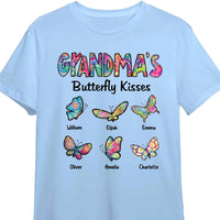 Personalized Grandma's Butterfly Kisses Shirt - Hoodie - Sweatshirt 24570 thumb 1