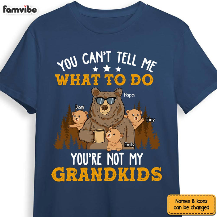 Personalized You're Not My Grandkids Shirt - Hoodie - Sweatshirt 24577 1