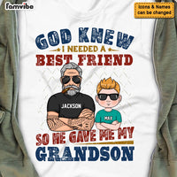 Personalized He Gave Me My Grandson Shirt - Hoodie - Sweatshirt 24580 thumb 1