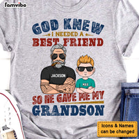 Personalized He Gave Me My Grandson Shirt - Hoodie - Sweatshirt 24580 thumb 1