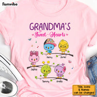 Personalized Grandma's Tweet - Hearts Shirt - Hoodie - Sweatshirt 24582 thumb 1