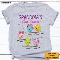 Personalized Grandma's Tweet - Hearts Shirt - Hoodie - Sweatshirt 24582 thumb 1