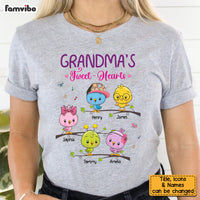 Personalized Grandma's Tweet - Hearts Shirt - Hoodie - Sweatshirt 24582 thumb 1