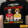 Personalized I Asked God For A Partner In Crime Shirt - Hoodie - Sweatshirt 24584 1