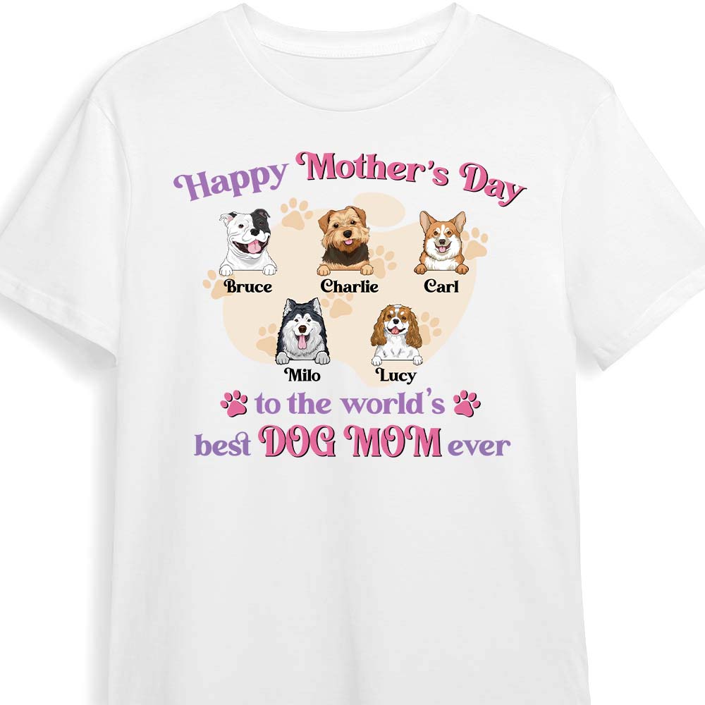 Personalized Happy Mothers Day Shirt Hoodie Sweatshirt 24586 Primary Mockup