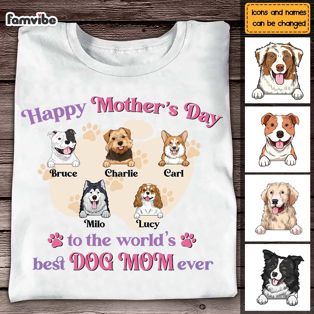 Personalized Happy Mothers Day Shirt Hoodie Sweatshirt 24586 Primary Mockup