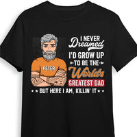 Personalized World's Greatest Dad Shirt - Hoodie - Sweatshirt 24591 thumb 1