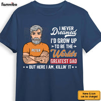 Personalized World's Greatest Dad Shirt - Hoodie - Sweatshirt 24591 thumb 1