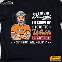 Personalized World's Greatest Dad Shirt - Hoodie - Sweatshirt 24591 thumb 1