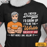 Personalized World's Greatest Dad Shirt - Hoodie - Sweatshirt 24591 thumb 1