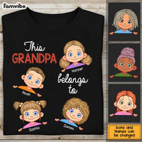 Personalized This Grandpa Belongs To Shirt - Hoodie - Sweatshirt 24592 thumb 1