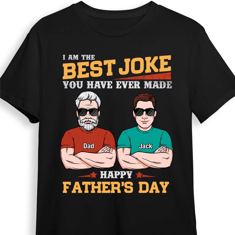 Personalized Dad Joke Shirt Hoodie Sweatshirt 24604 Primary Mockup