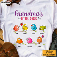 Personalized Grandma Birds Shirt - Hoodie - Sweatshirt 24608 thumb 1