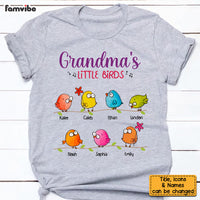 Personalized Grandma Birds Shirt - Hoodie - Sweatshirt 24608 thumb 1