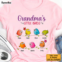 Personalized Grandma Birds Shirt - Hoodie - Sweatshirt 24608 thumb 1