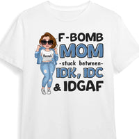 Personalized F-Bomb Mom Shirt - Hoodie - Sweatshirt 24610 thumb 1