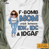 Personalized F-Bomb Mom Shirt - Hoodie - Sweatshirt 24610 1