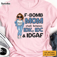 Personalized F-Bomb Mom Shirt - Hoodie - Sweatshirt 24610 thumb 1