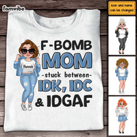Personalized F-Bomb Mom Shirt - Hoodie - Sweatshirt 24610 thumb 1