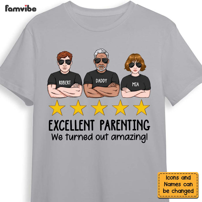 Personalized Excellent Parenting Shirt - Hoodie - Sweatshirt 24611 1